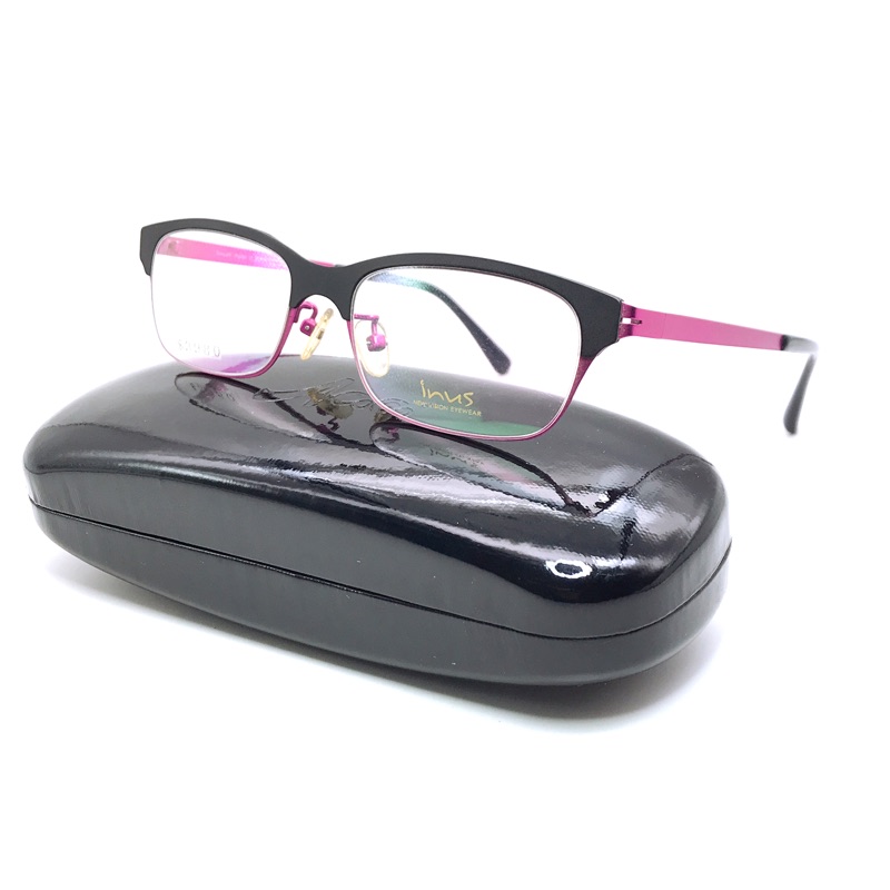 【本閣眼鏡】inus 韓國眼鏡 光學鏡框 超輕鏡架 薄鋼眼鏡 ig推特直播主網紅網美最愛 素顏遮瑕 降價$1000