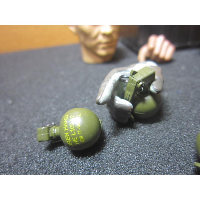 G2工兵裝備 黃字款1/6球型手榴彈一顆 mini模型玩具