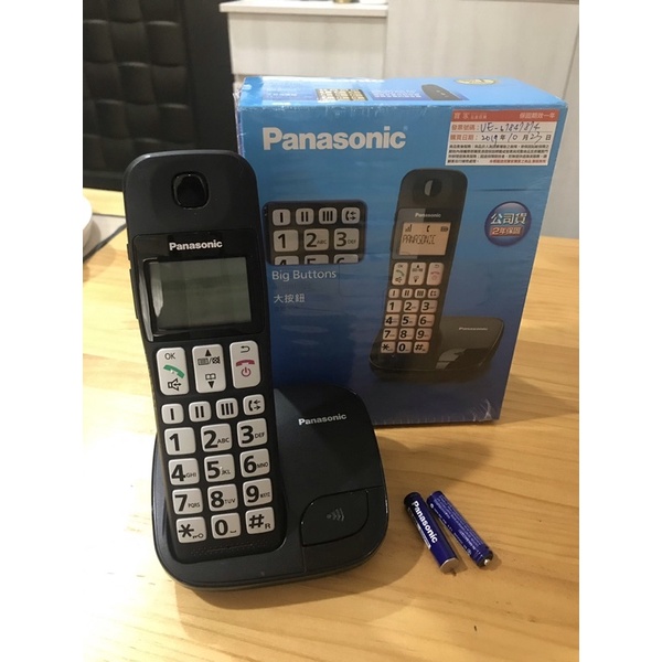 Panasonic 國際牌無線電話 KX-TGE110TW -二手九成新
