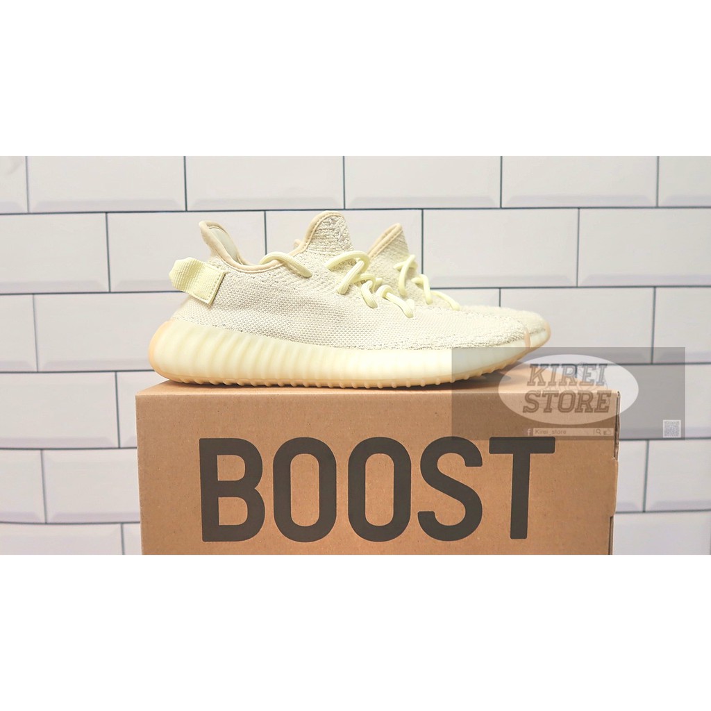 [全新現貨]adidas yeezy boost 350 v2 butter 牛油 奶油 白 黃 f36980