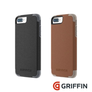 Griffin iPhone 8 Plus / 7 Plus 5.5吋 Survivor Prime 真皮 防摔 保護套