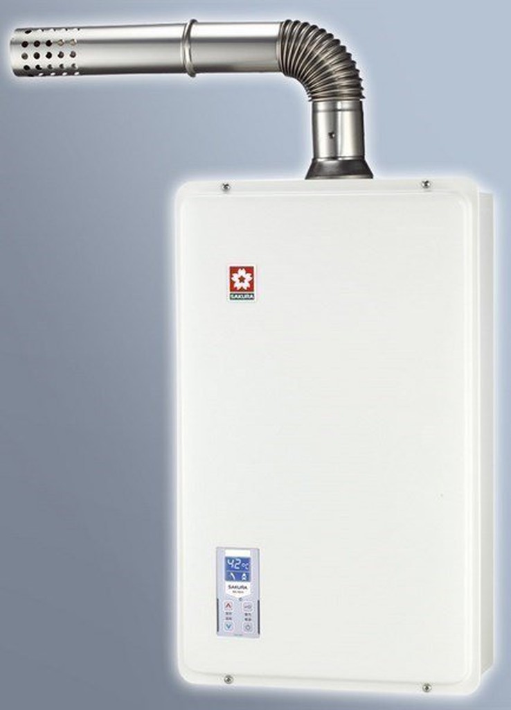 《電料專賣》自取 12600 櫻花DH-1603 16公升熱水器 數位恆溫強制排氣瓦斯熱水器 原廠櫻花安裝