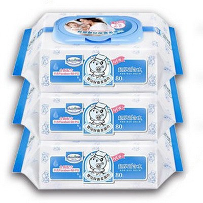 貝恩嬰兒保養柔濕巾80抽組(3包)~~有可搭配20抽組一筆訂單最多數量選項
