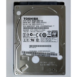 東芝 Toshiba 2.5" 硬碟 1T / 750G SATA3