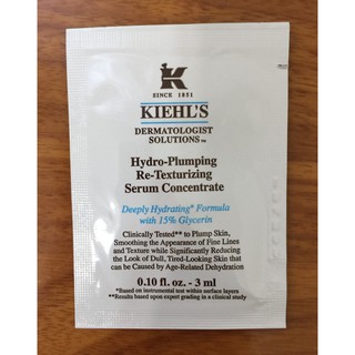 我的「旅行」自己作「組」#試用包 #旅行包 #旅行組~KIEHL'S 契爾氏 超彈潤青春水精華 3ml