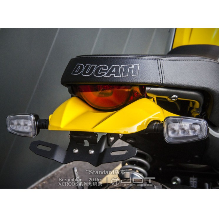 【KIRI】 JOT Xcross Ducati Scrambler Icon 15年後適用 短牌架 後牌架