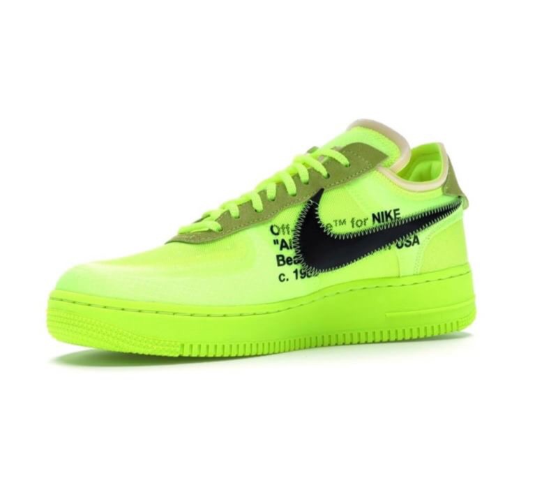 nike air force and off white