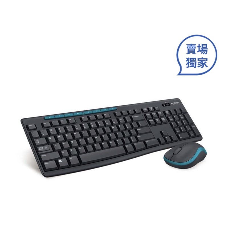 羅技無線鍵盤滑鼠組MK275「繁體中文版」