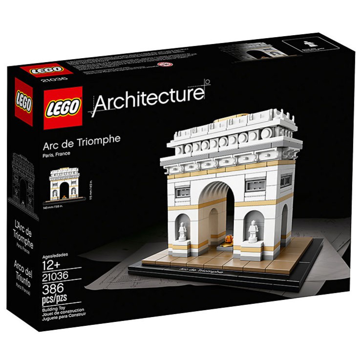 【ToyDreams】LEGO樂高 建築系列 21036 凱旋門 Arc de Triomphe