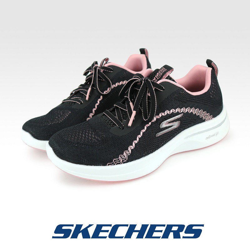 Skechers 健走系列gowalk Steady 124112bkpk 黑粉 女 原價2790元 蝦皮購物