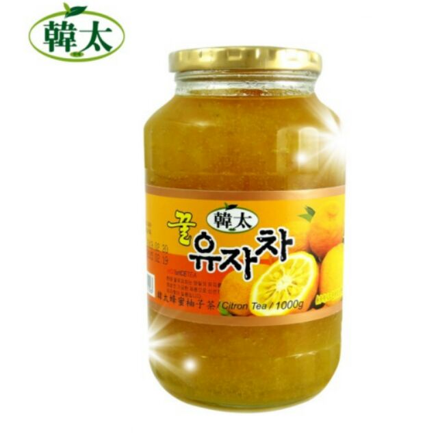 【韓太】韓國黃金蜂蜜柚子茶 1KG
