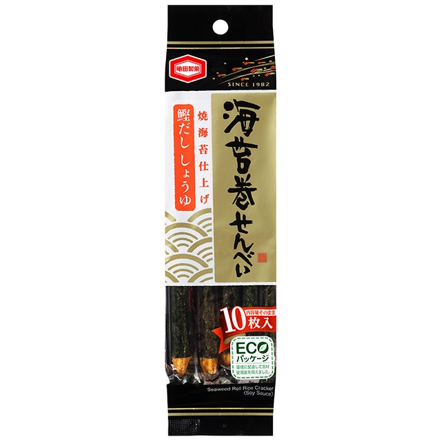 -有間- 日本龜田製菓 海苔卷 海苔餅 海苔米菓 海苔米果 醬油米果