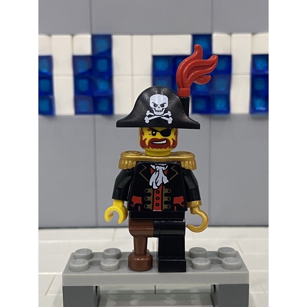 【TCT】樂高 LEGO 絕版/海盜系列 6243  PI081 船長