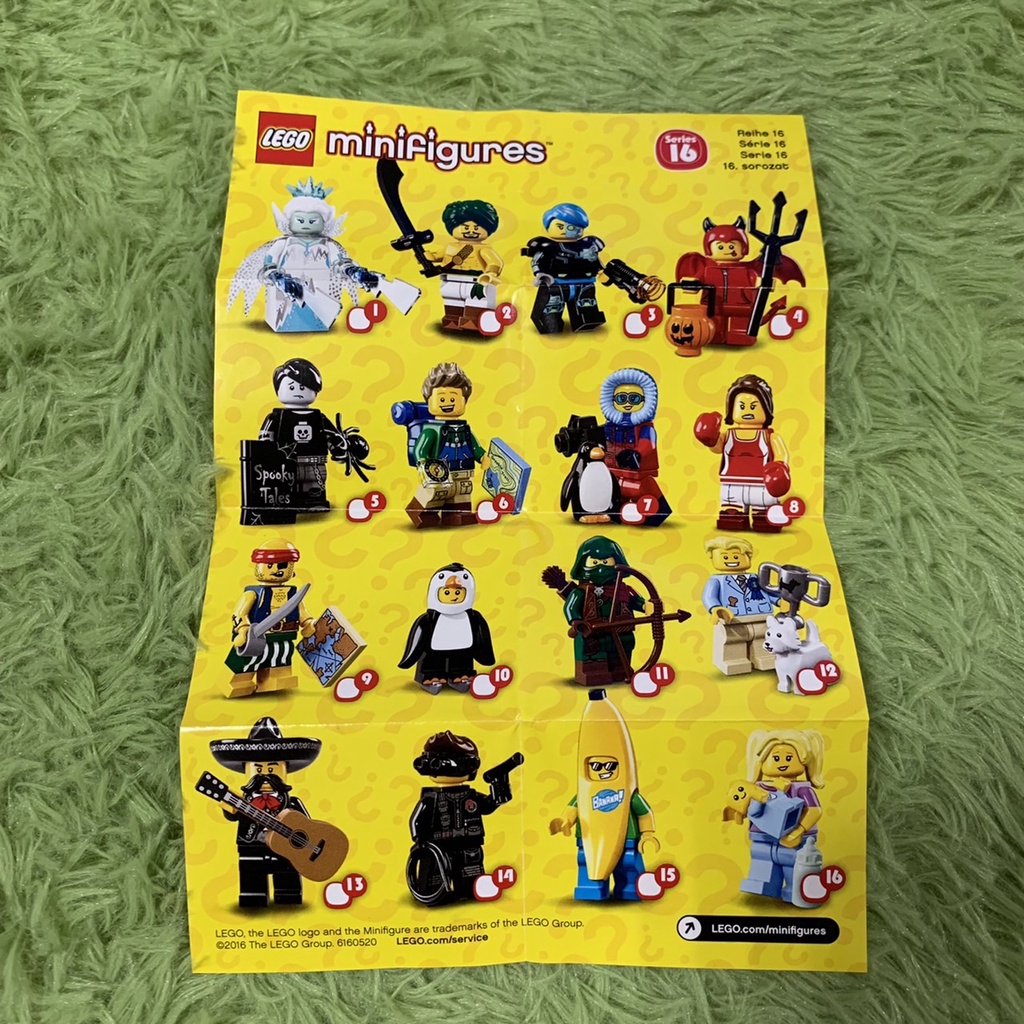 現貨 LEGO 樂高積木 71013 人偶包16代 香蕉人 企鵝裝【可挑款】