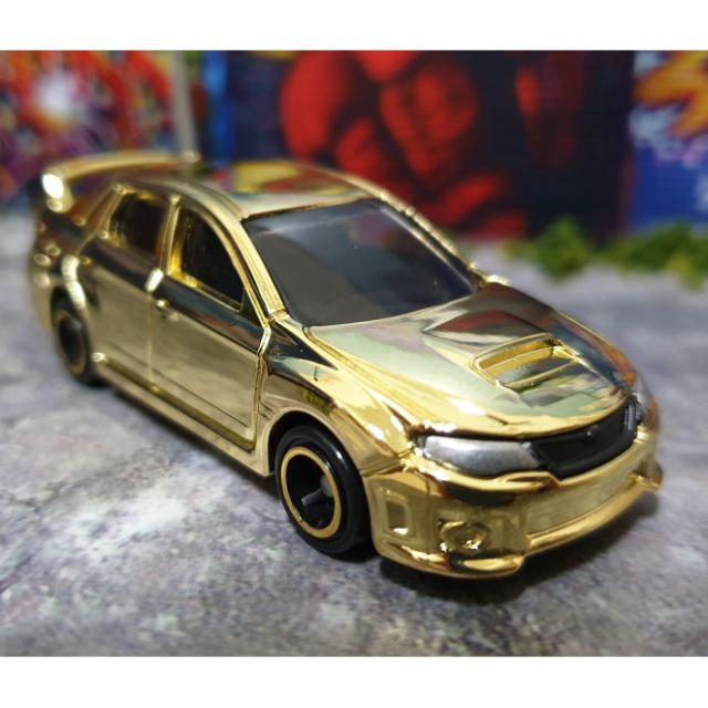 TOMICA SUBARU WRX STI 4DOOR 電鍍金