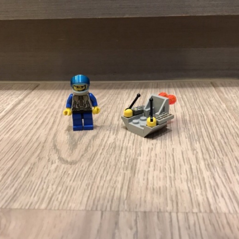 LEGO樂高經典絕版太空系列太空人機器人二手人偶組