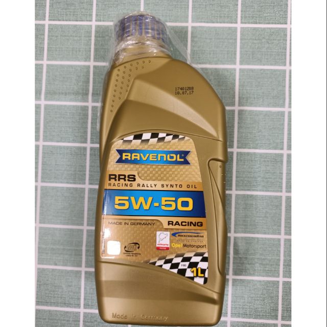 漢諾威 機油RAVENOL RRS 5W50 RACING 1L
