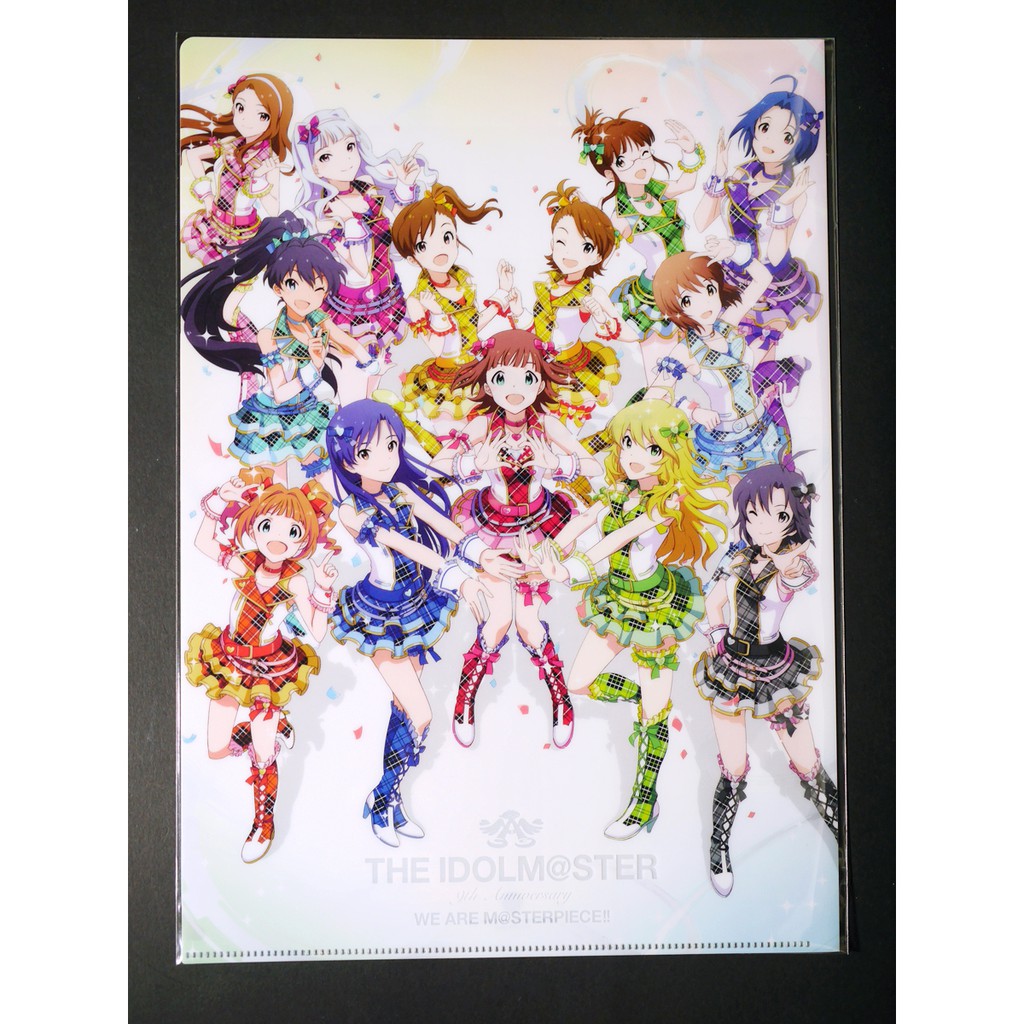 [已斷貨] 偶像大師 日本9TH演唱會會場限定特典 L夾 資料夾 文件夾 B款 星井美希 水瀨伊織 天海春香 如月千早
