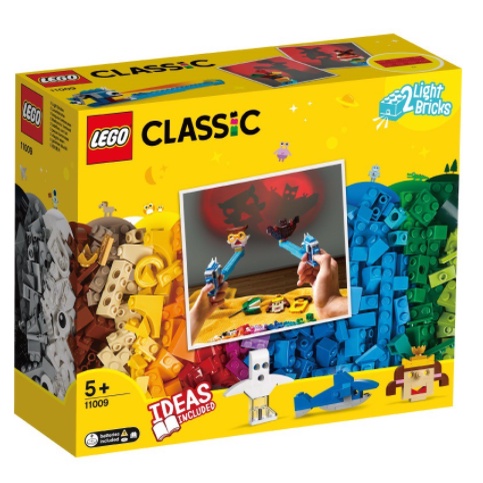 正版公司貨 LEGO 樂高 Classic系列 LEGO 11009 顆粒與燈光