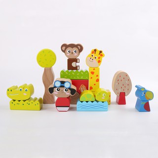 KCFriends 奇幻森林動物積木 Enchanted Forest Animal Blocks