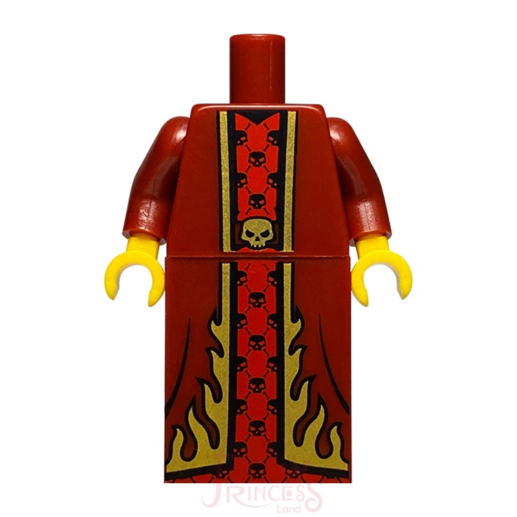 公主樂糕殿 LEGO 樂高 71008 邪惡巫師 法師 巫師 長袍 身體+腳 973pb1873c01 B013