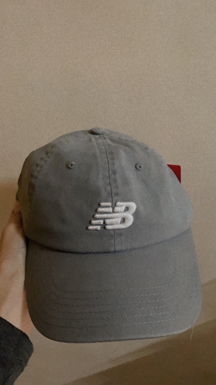 New Balance Nb 復古logo 棒球帽配件老帽灰帽子 Lahsel 蝦皮購物