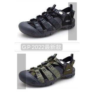 GP 男用戶外越野護趾鞋 SIZE:39-44黑色/軍綠
