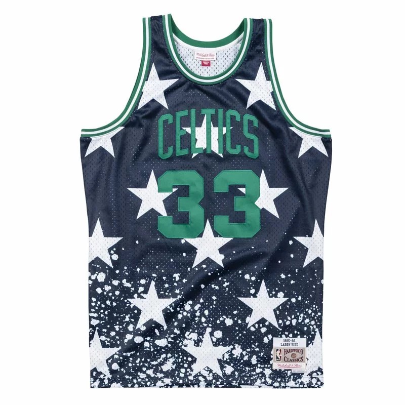 NBA 4TH July 球迷版球衣 Larry Bird 85-86 賽爾提克