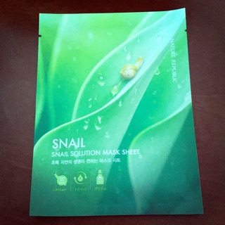 Nature republic 蝸牛🐌面膜