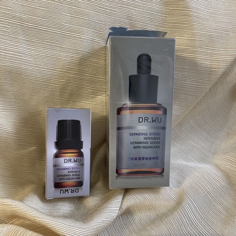 Dr Wu 達爾膚 角鯊潤澤修復精華30ml 全新封膜集點角鯊精華 蝦皮購物