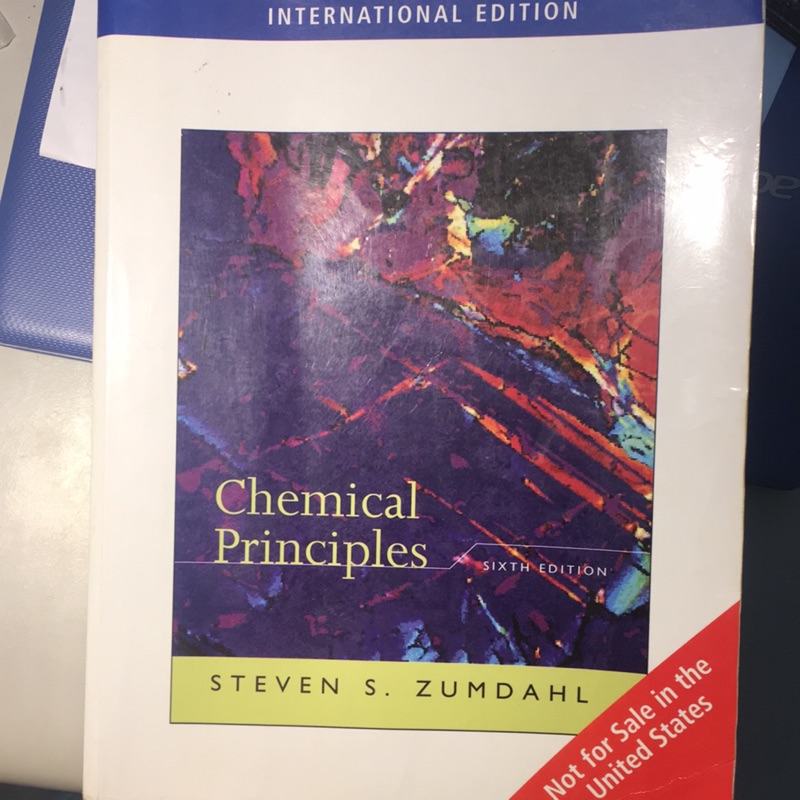 Chemical Principles Sixth Edition 第六版 Steven S. Zumdahl著