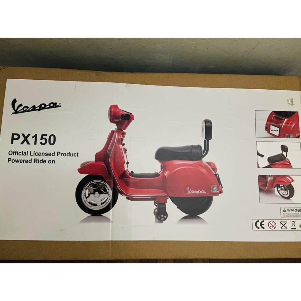 【全新未拆封】羅馬假期Vespa 偉士牌 兒童電動機車 最後一組！