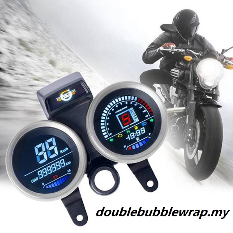 SUZUKI Gn125 數字儀表總成適用於鈴木 Ggn125 GN150 車速表里程表儀表齒輪指示器摩托車儀表