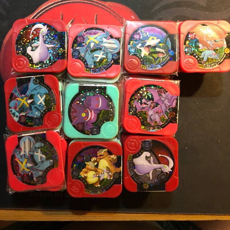 神奇寶貝pokemon tretta 卡匣 台灣混彈130張三星卡