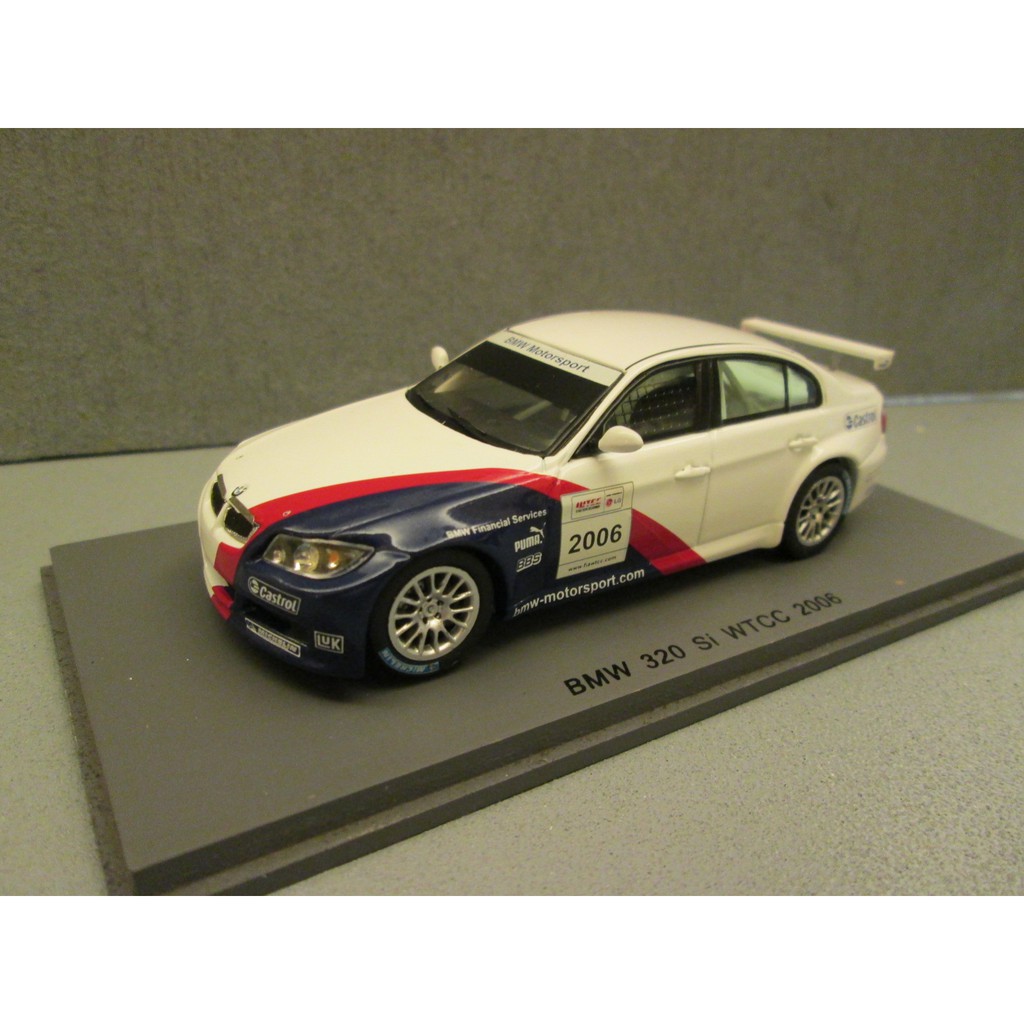 【車藏館】1/43 SPARK BMW 320Si (E90) WTCC 2006