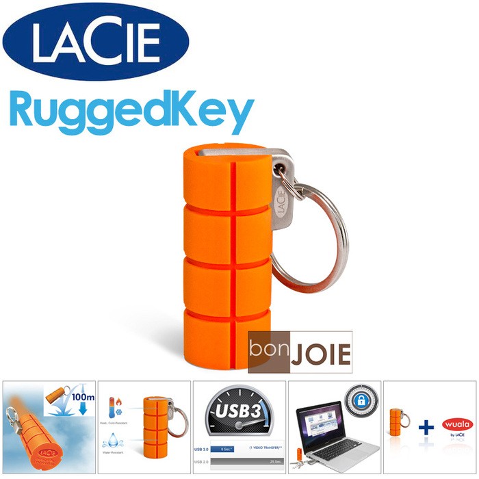 LaCie RuggedKey 32G 防摔型 USB 3.0 隨身碟 32GB 32 GB G