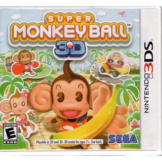 3DS美規專用遊戲 超級猴子球 3D Super Monkey Ball 3D 美版 全新未拆封【魔力電玩】