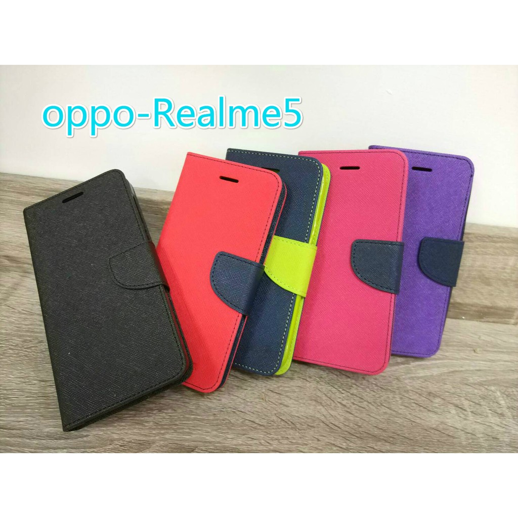 OPPO Realme 10T/5/REALME C3/realme XT/REALME8 馬卡龍撞色皮套經典雙色