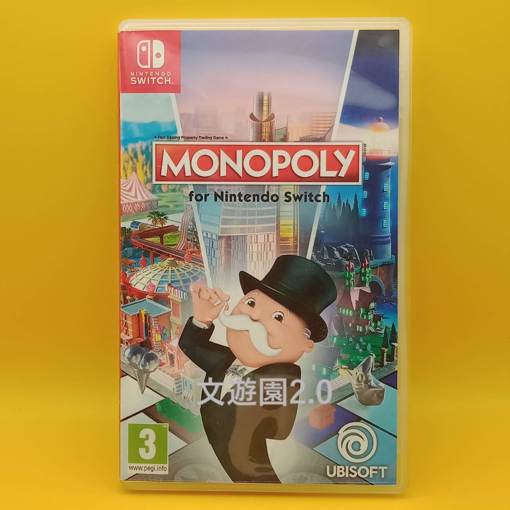 SWITCH 地產大亨 MONOPOLY 英文版