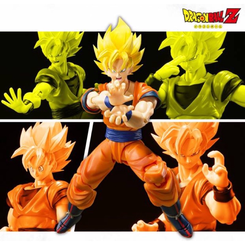 正版 萬代 現貨 SHF 七龍珠 孫悟空 超級賽亞人 全功率 全力 full power 大眼悟空 賽魯遊戲 非超2