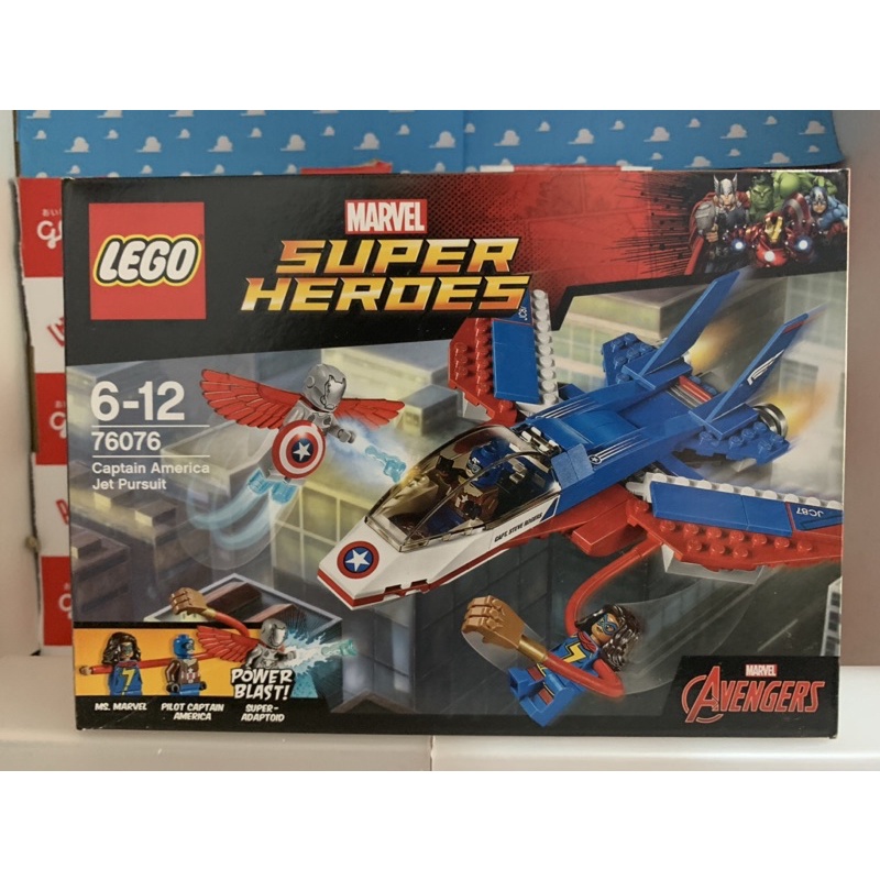 【芳鄰自有收藏品】*現貨* LEGO 樂高 76076 美國隊長 漫威 超級英雄