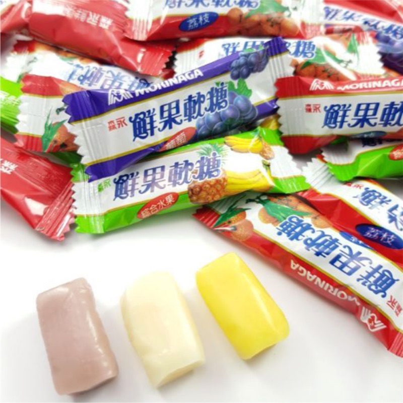 嘗甜頭 附發票 森永鮮果軟糖 200公克 水果軟糖 包裝糖果 古早味糖果 傳統零食