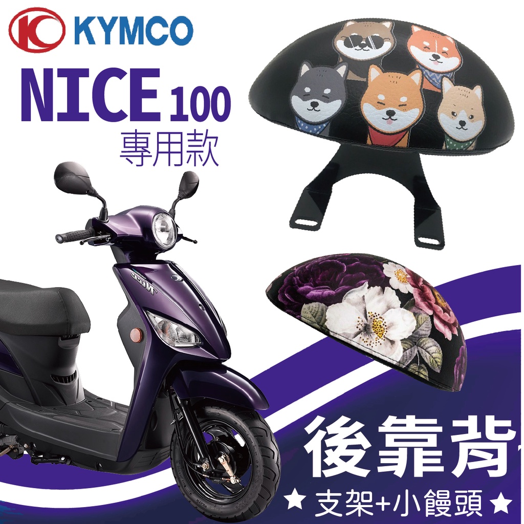 YC配件 光陽 Nice 100 後靠背 後靠墊 扶手 小饅頭 靠背 靠枕 支架 NICE 後靠背支架 機車後靠背