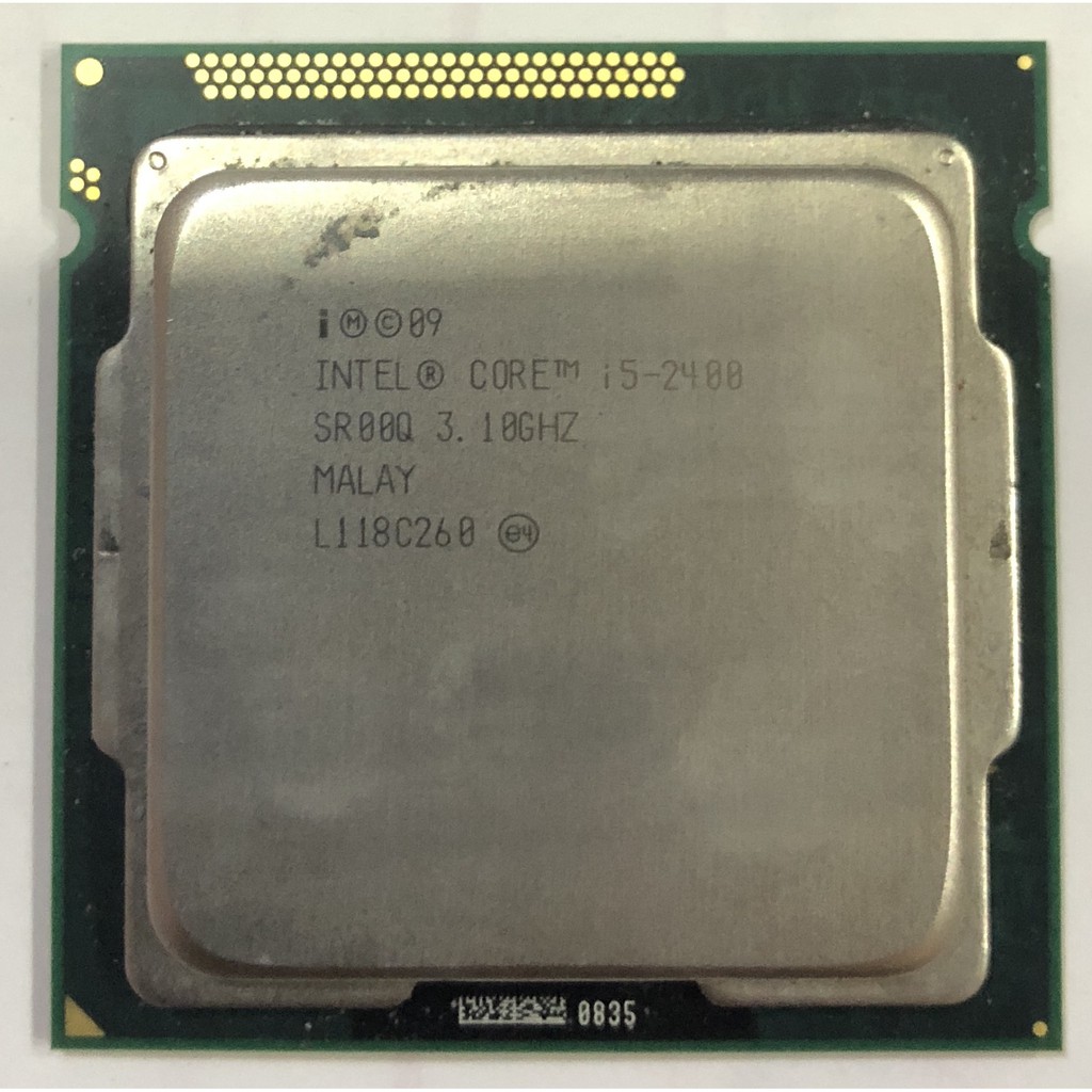 二手良品 intel 處理器 i5-2400 四核心 lag 1155