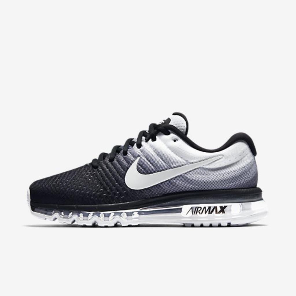 nike air max 2017 grey black white