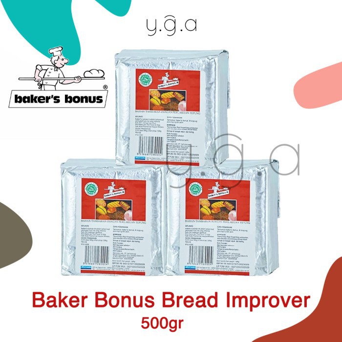 Baker Bonus Baker's Bonus A 麵包改良劑 500 克麵包顯影劑