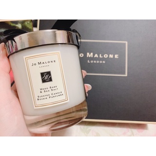 [🐠現貨出清] Jo Malone 香氛蠟燭 英國梨與小蒼蘭 鼠尾草與海鹽 藍風鈴 青檸羅勒與柑橘 200g