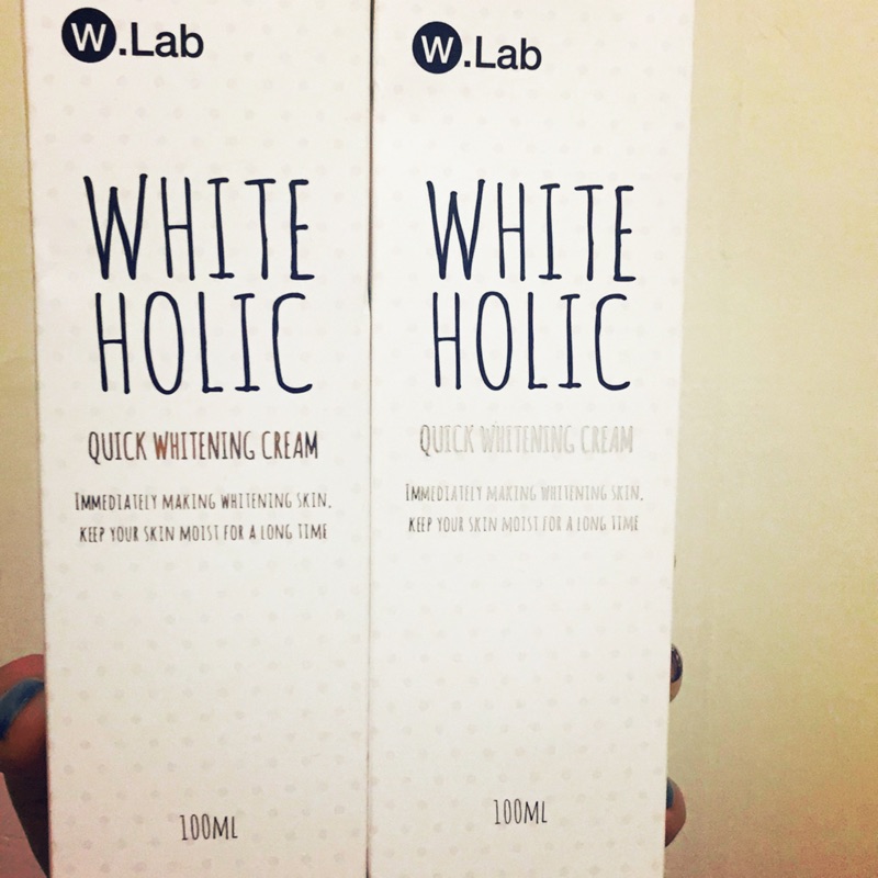 W.Lab WHITE HOLIC 美白霜 100ML 大容量 現貨 特價