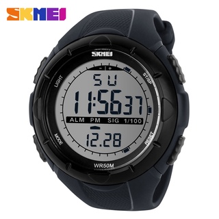Skmei 1025新款男士運動電子表男學生潛水錶時尚防水手錶