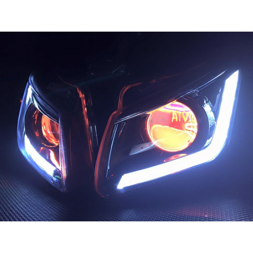 機因改造燈匠tmax 雙遠近魚眼大燈led Hid 鹵素大燈 蝦皮購物